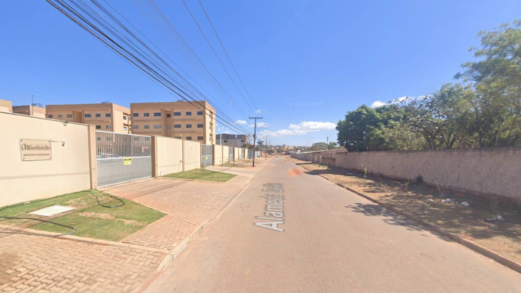 Apartamento no "Condomínio Residencial Belleville" - Mansões Centro Oeste - Águas Lindas de Goiás/GO, localizado em Águas Lindas de Goiás - GO