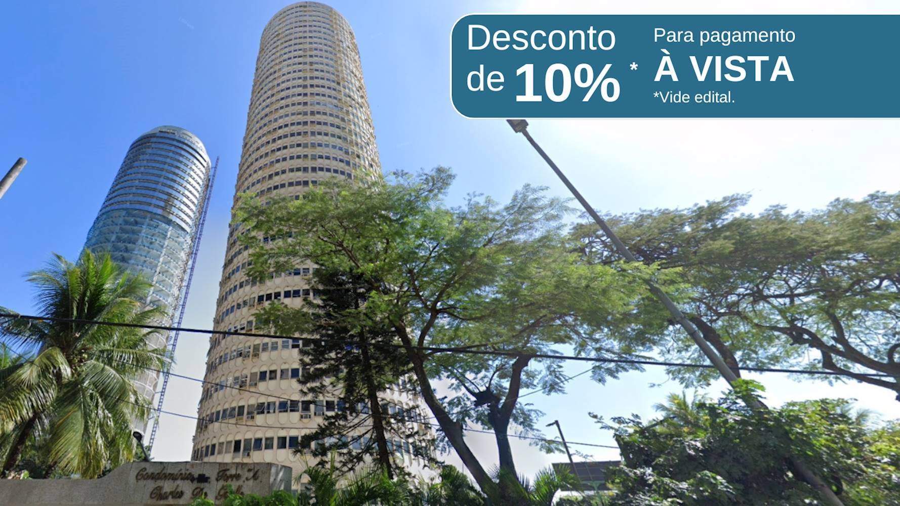 Imagem do imóvel Apartamento no "Edificio Torre Charles de Gaulle" - Barra da Tijuca - Rio de Janeiro/RJ