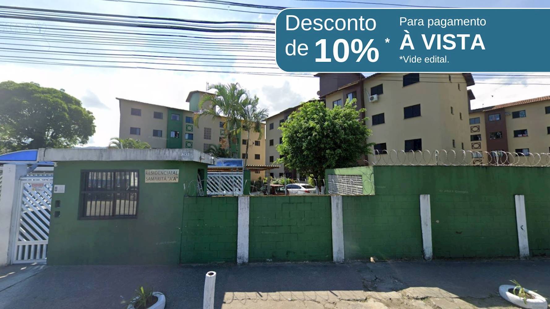 Imagem do imóvel Apartamento no "Condomínio Residencial Samaritá-A" - Vila Matias - São Vicente/SP