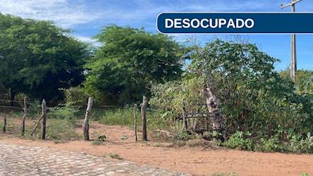 Terreno em mel de baixo - areia branca/rn
