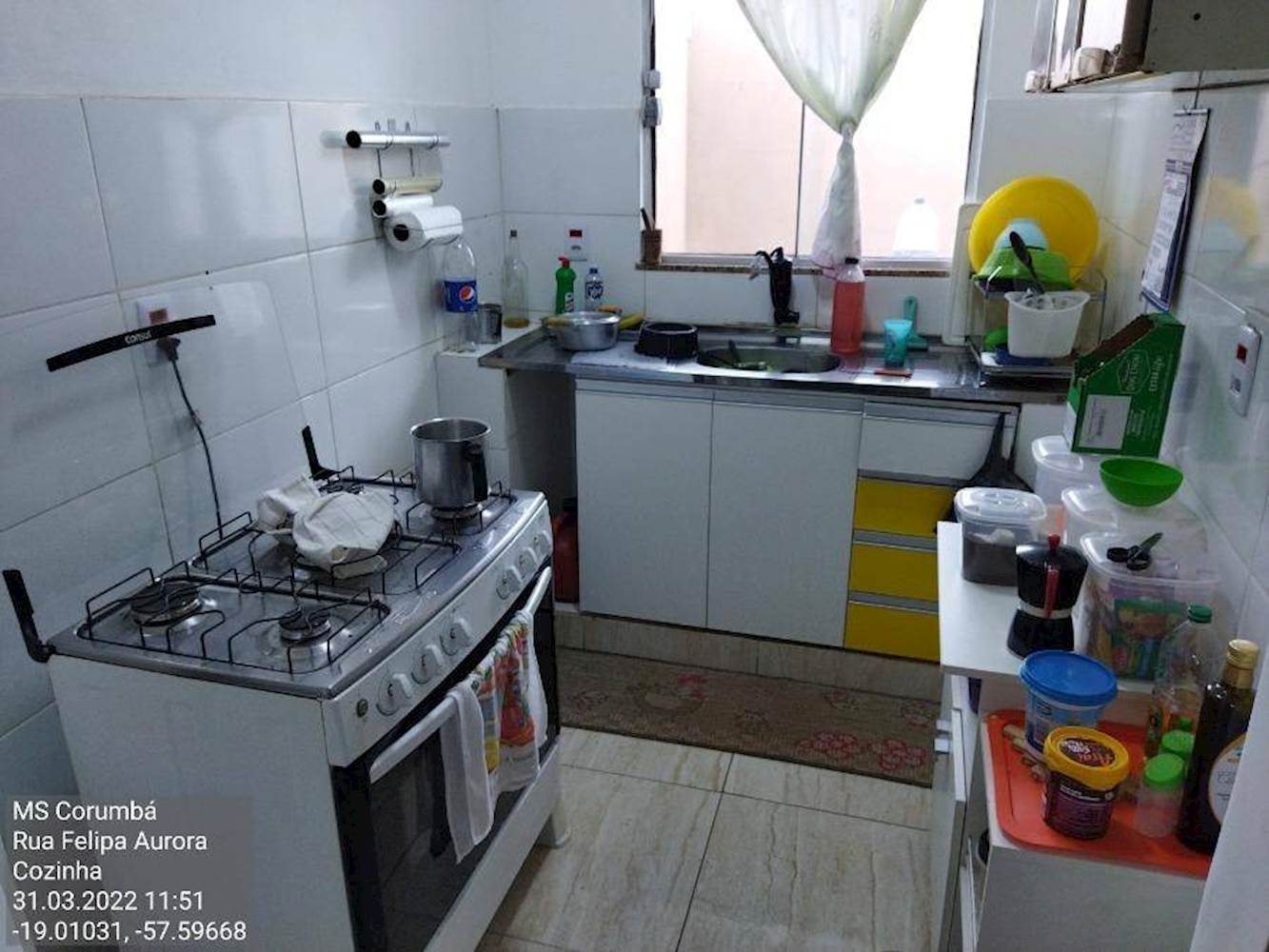Casa, Padrão, 1 vaga(s) de garagem, localizado em Ladário - MS