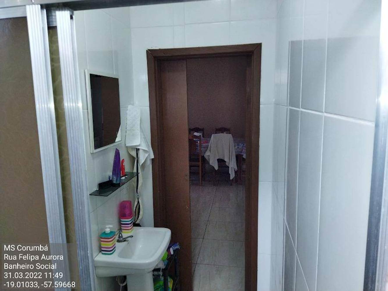Casa, Padrão, 1 vaga(s) de garagem, localizado em Ladário - MS