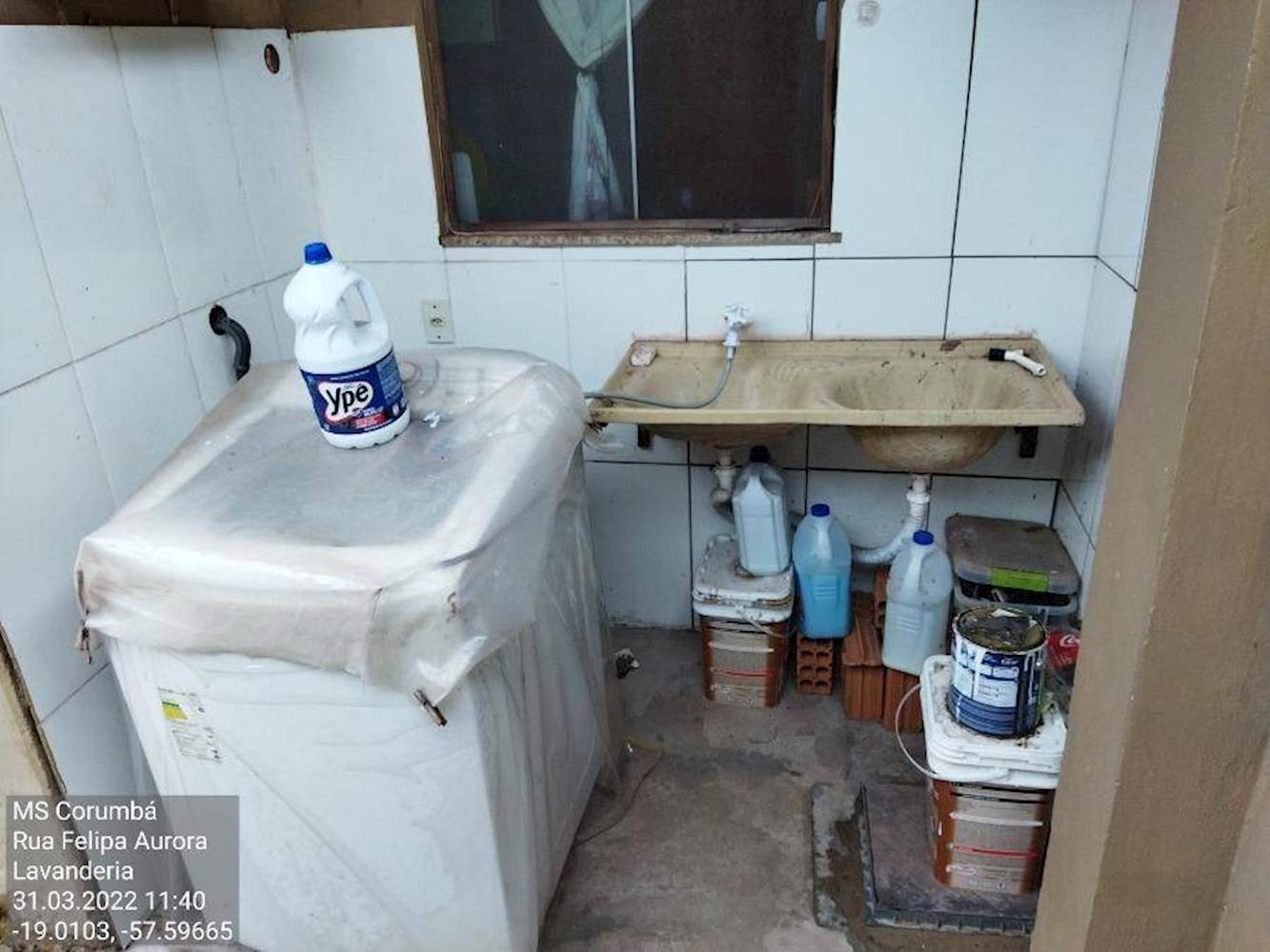 Casa, Padrão, 1 vaga(s) de garagem, localizado em Ladário - MS