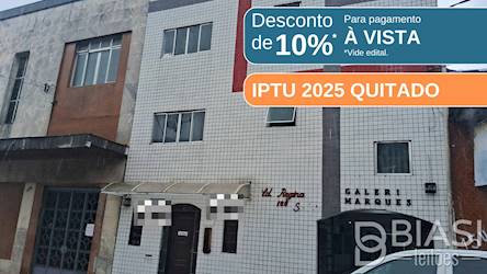 Apartamento no "edifício regina sabóia" - centro - são vicente/sp