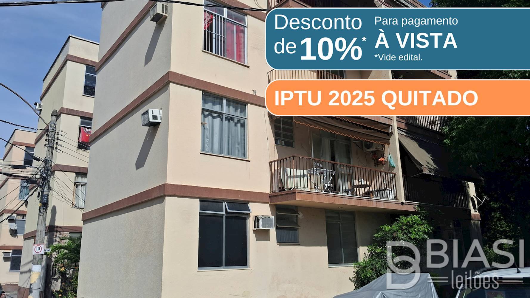 Imagem do imóvel Apartamento no "Condomínio Jardim Iaraquã" em Campo Grande - Rio de Janeiro/RJ