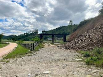 Terreno na colônia nova itália em são joao batista/sc