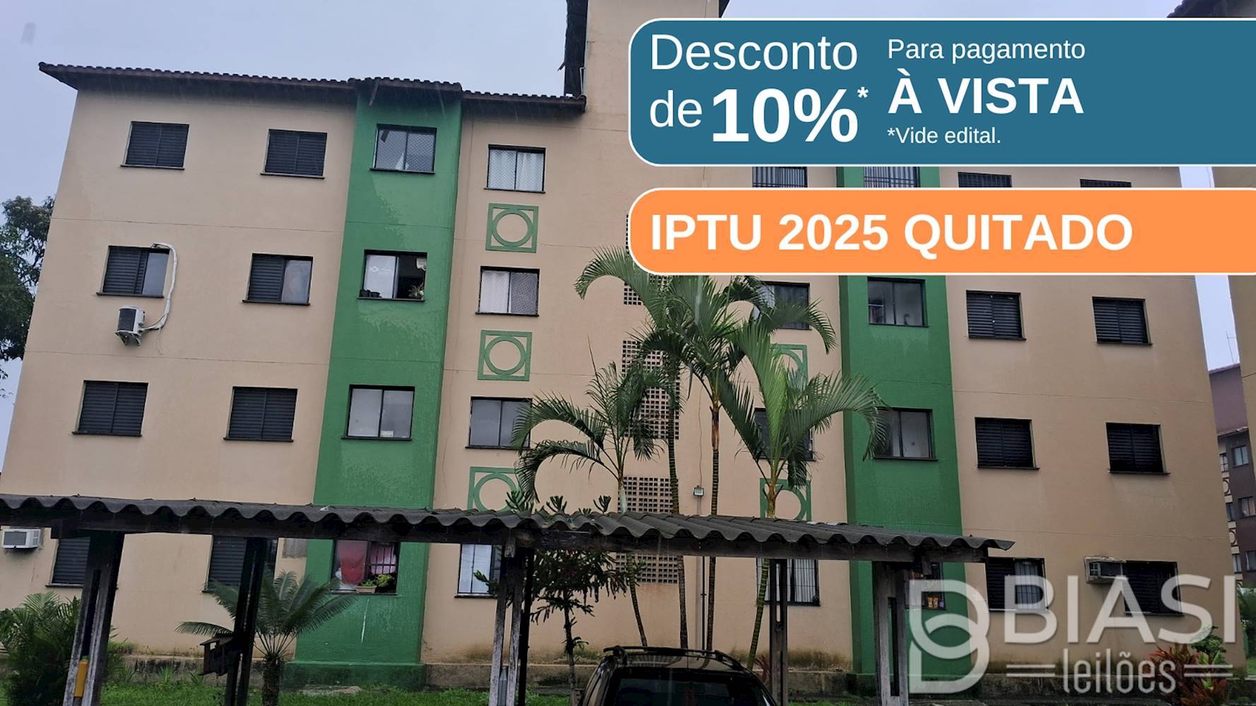Apartamento no "Condomínio Residencial Samaritá-A" - Vila Matias - São Vicente/SP