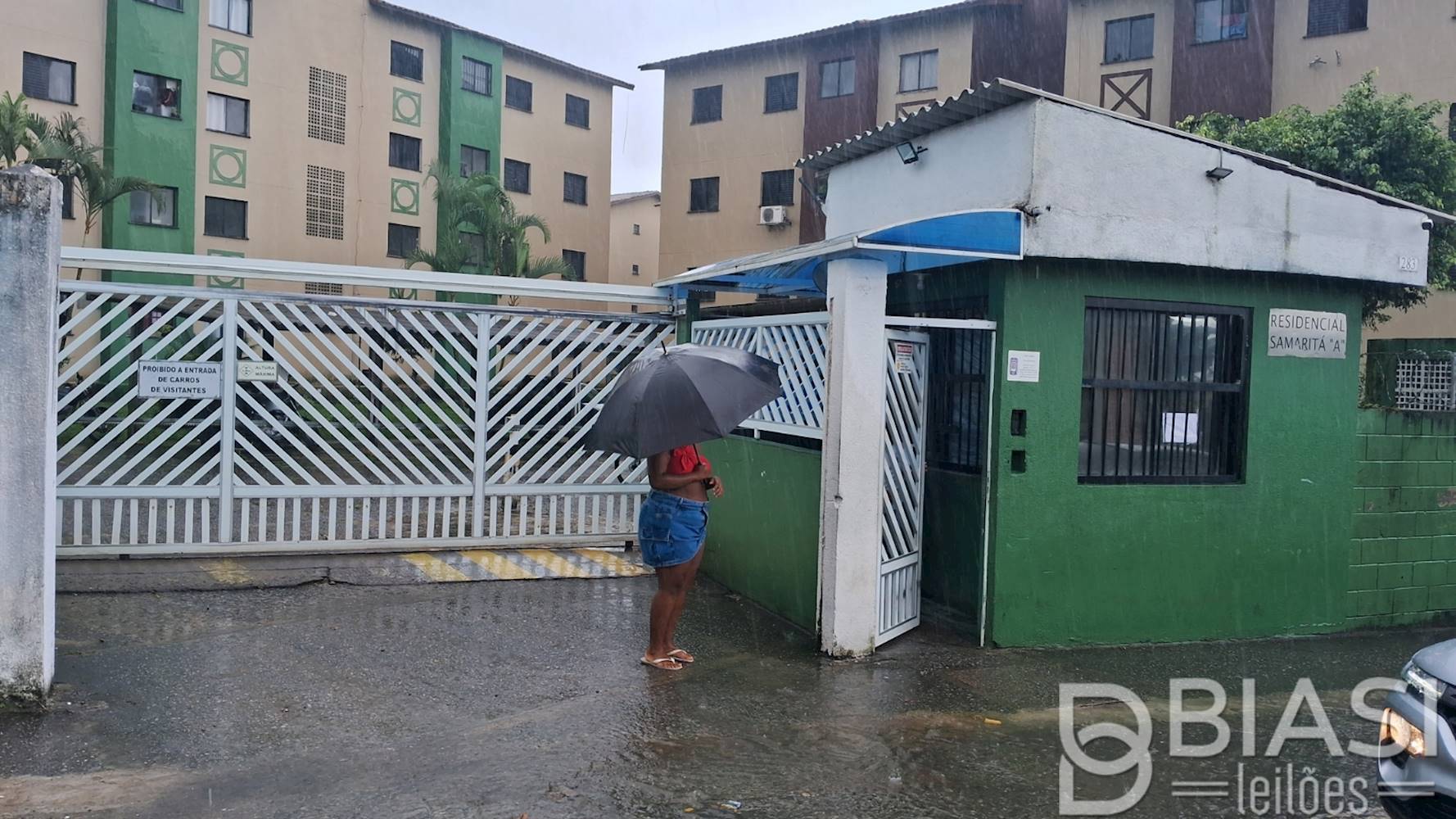 Apartamento no "Condomínio Residencial Samaritá-A" - Vila Matias - São Vicente/SP, localizado em São Vicente - SP