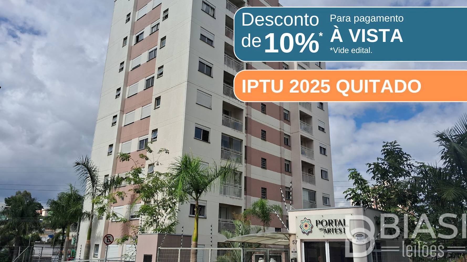 Apartamento no "Condomínio Portal das Artes I' - Jardim Independência - Embu das Artes/SP