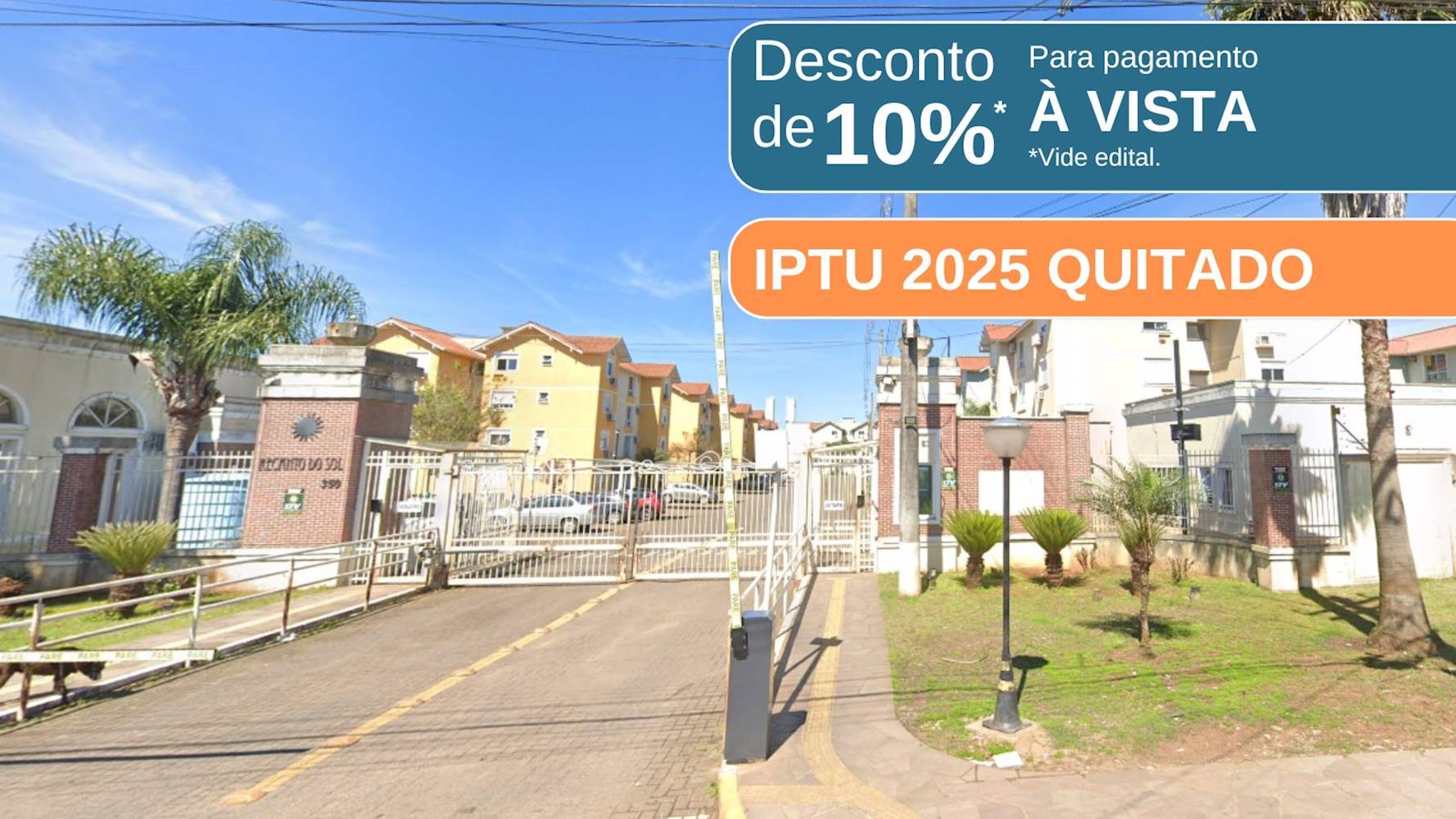 Apartamento no "Condomínio Residencial Recanto do Sol" - Mato Grande - Canoas/RS