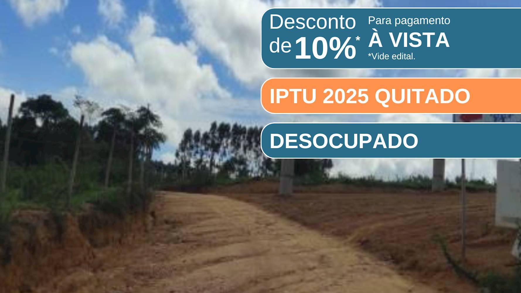 Terreno em Adolfo Xavier - Eunápolis/BA