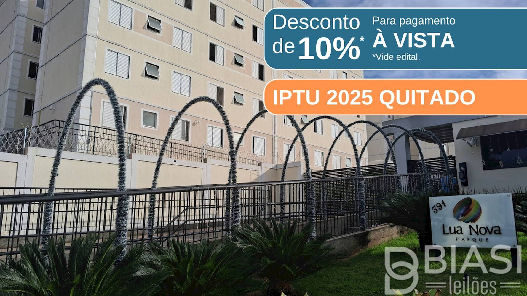 Apartamento no Parque Lua Nova em Limeira/SP