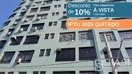 Sala comercial no centro de santos/sp