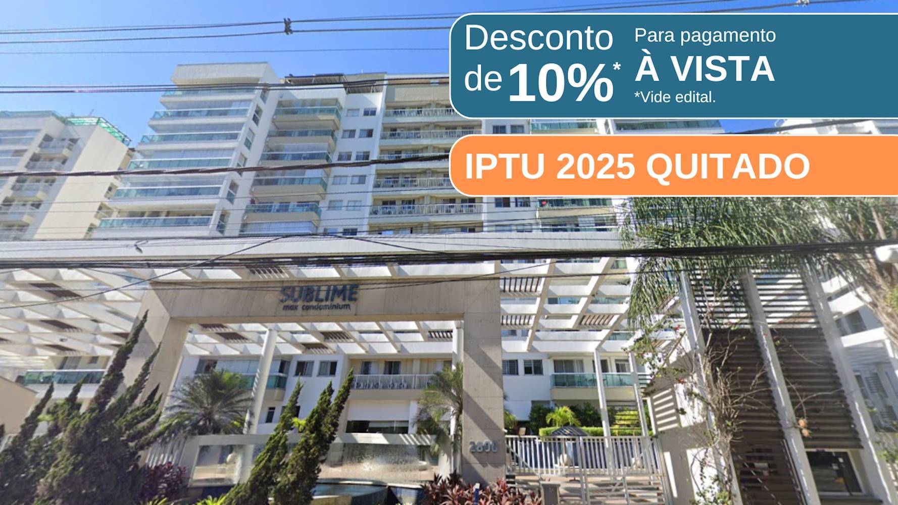Imagem do imóvel Apartamento no "Sublime Max Condominium" - Jacarepaguá - Rio de Janeiro/RJ