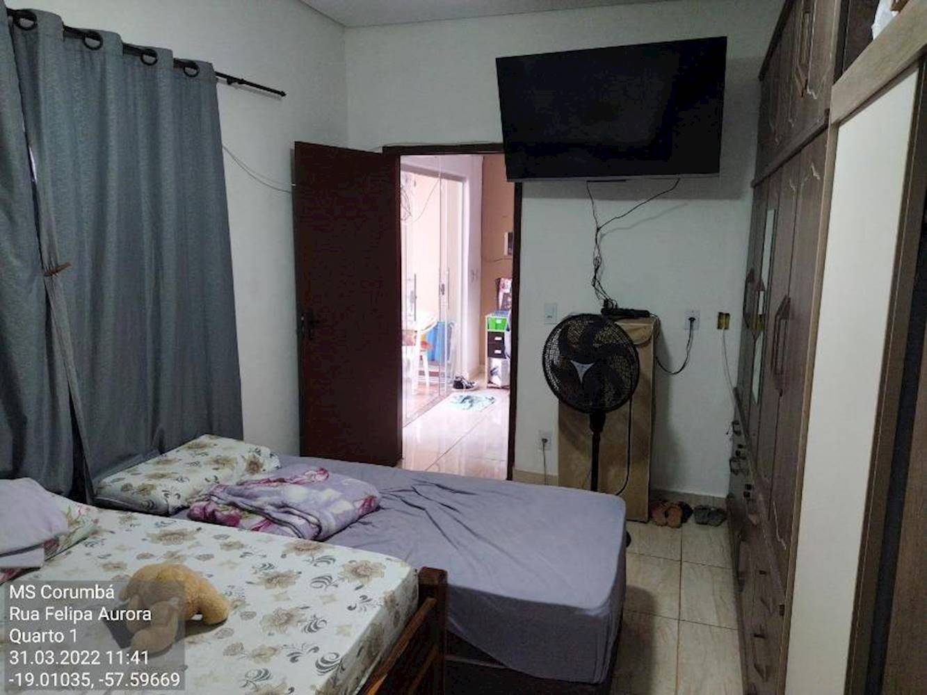 Casa em Boa Esperança - Ladário/MS, localizado em Ladário - MS