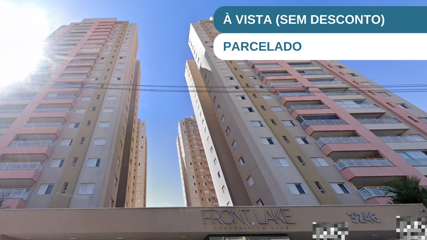 Apartamento no "Front Lake Condominium Club" - Vila Operária - Rio Claro/SP