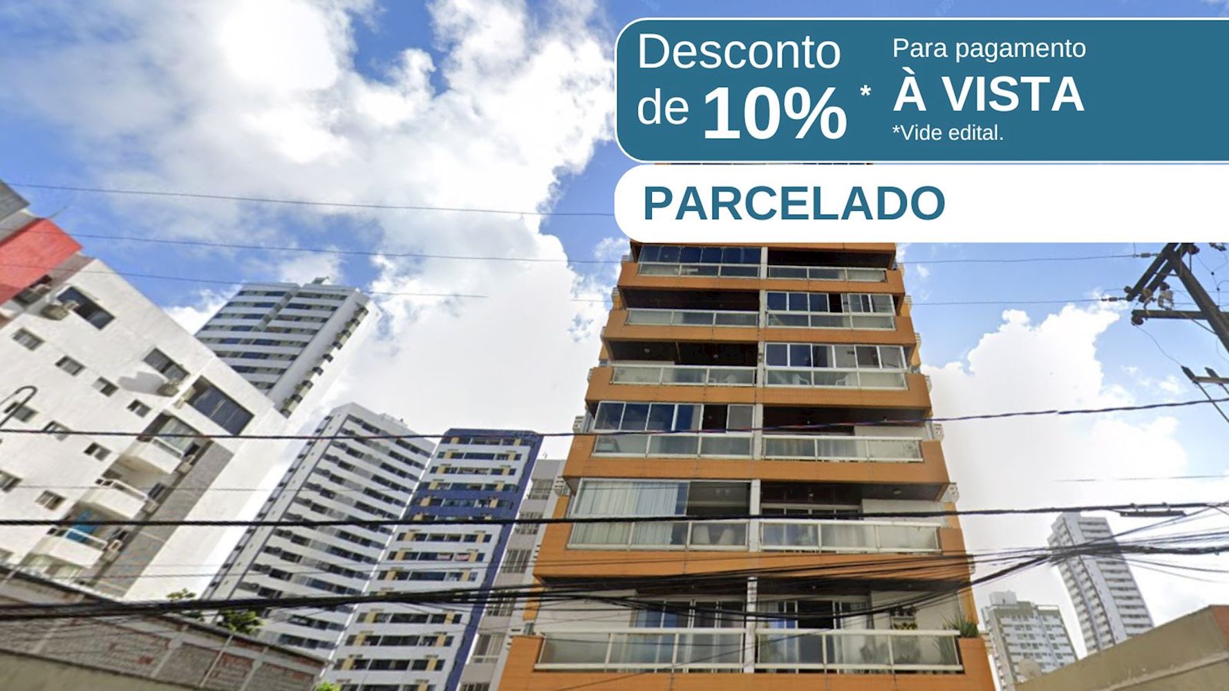 Imagem do imóvel Apartamento no "Edifício Champs Elysses" - Piedade - Jaboatão dos Guararapes/PE