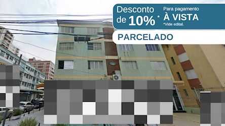 Apartamento no "Edifício Ouro Verde" - Vila Noêmia - Praia Grande/SP