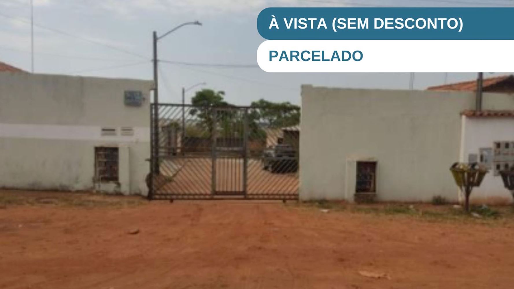 Casa no "Cond. Res. Parque da Barragem II" - Parque Barragem - Águas Lindas de Goiás/GO