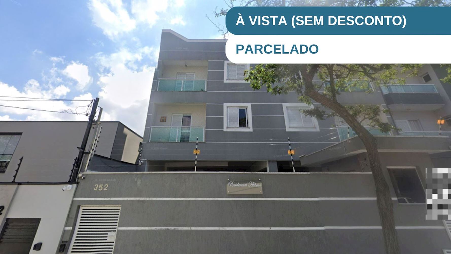Apartamento no "Condomínio Residencial Atibaia 352" - Vila Valparaíso - Santo André/SP