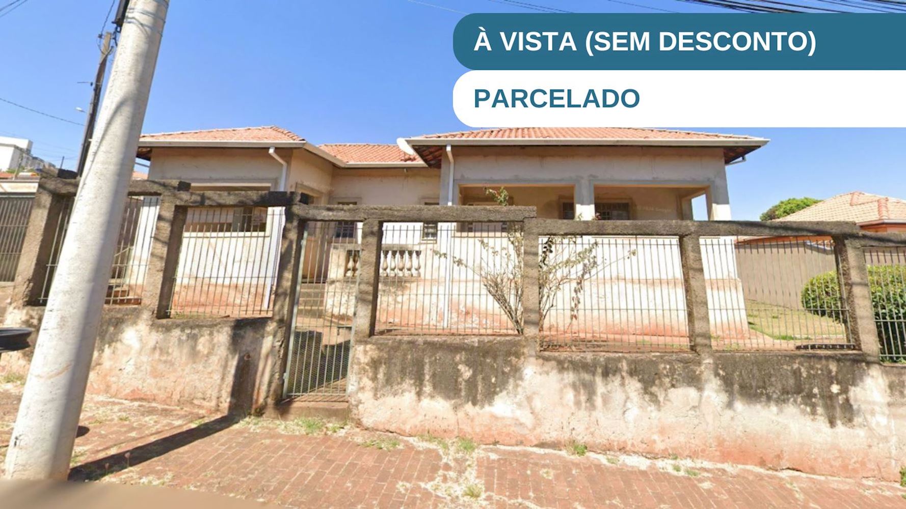 Casa na Vila Rodrigues Alves em Botucatu/SP