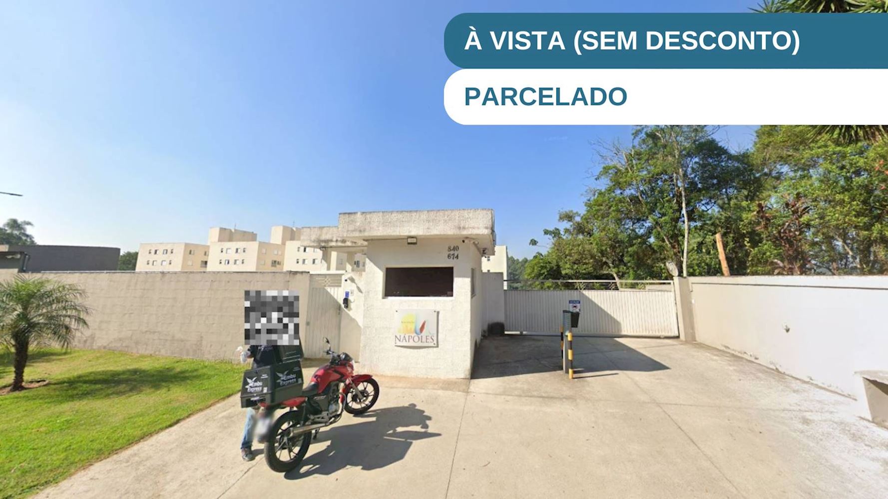 Imagem do imóvel Apartamento no "Condomínio Residencial Nápoles" - Cemucam - Cotia/SP