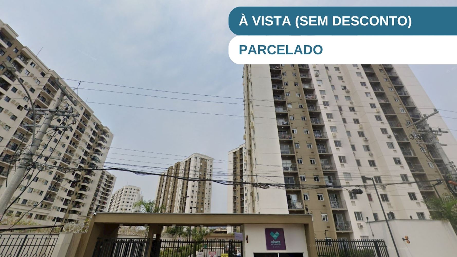 Imagem do imóvel Apartamento no "Condomínio Vidamerica Clube Residencial" - Del Castilho - Rio de Janeiro/RJ
