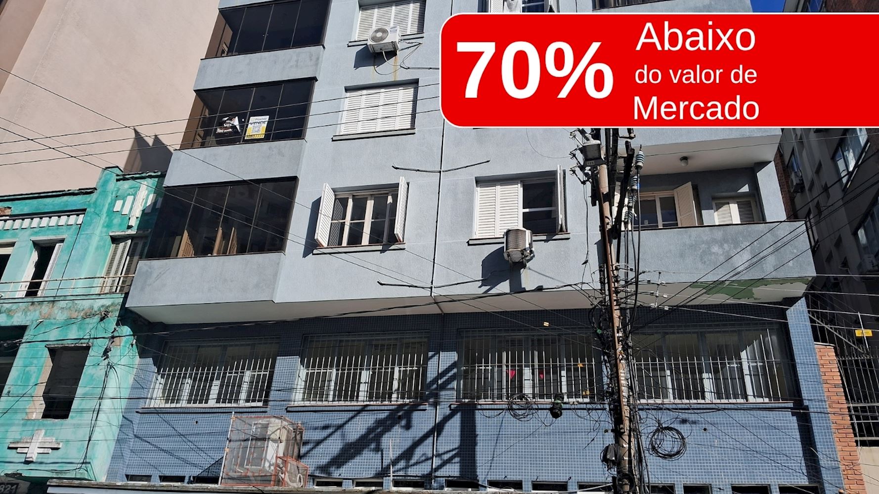 Sala comercial no "ed. estoril" - independência - porto alegre/rs